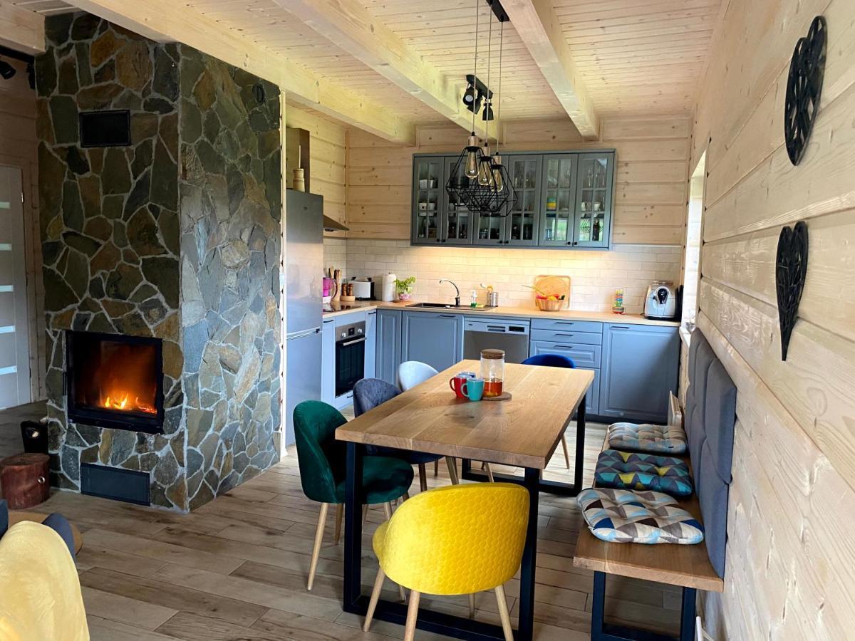 Chalet Gorskie Formy - Drewniany Dom W Gorach Z Balia Leszczyniec