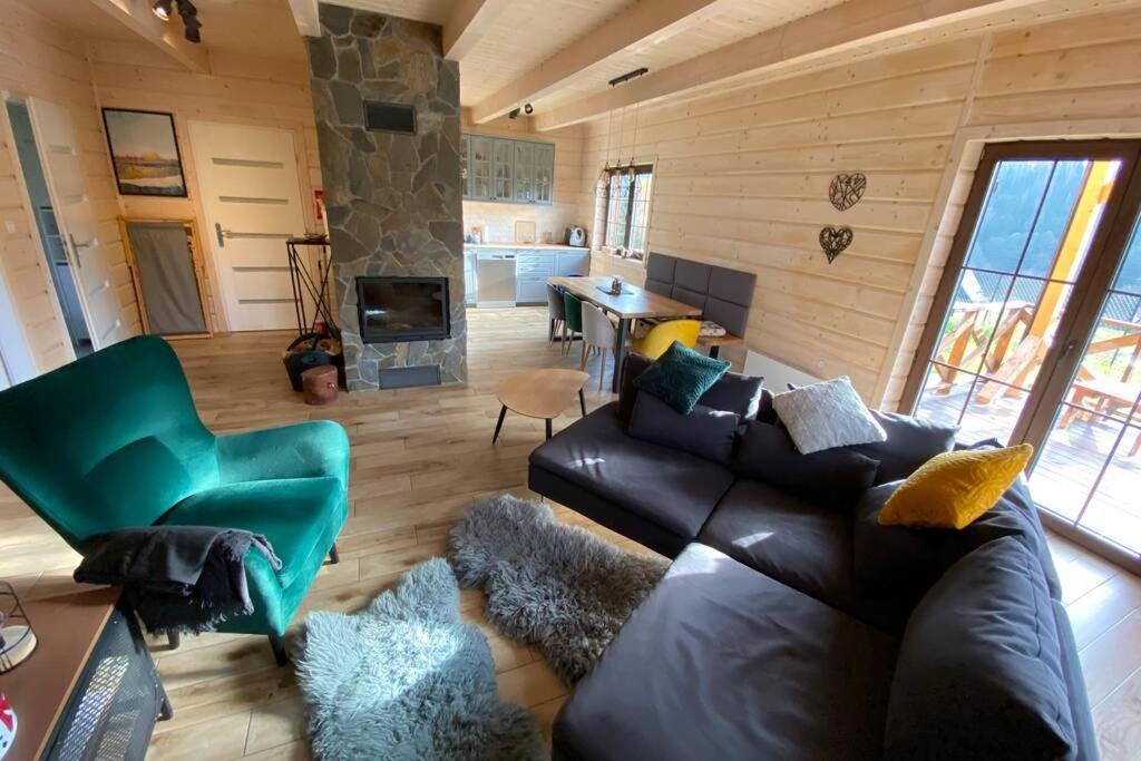 Chalet Gorskie Formy - Drewniany Dom W Gorach Z Balia